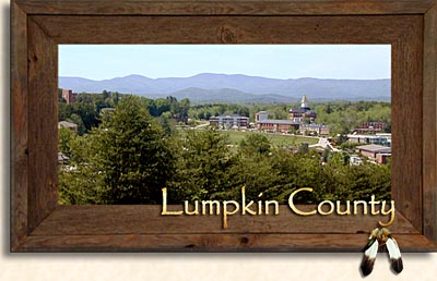 Dalonega in Lumpkin County Georgia