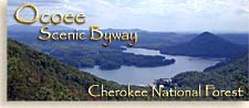 Ocoee Scenic Byway in the Tennessee River Valley