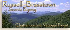 Russell Brasstown Scenic By Way in the North Georgia Mountains
