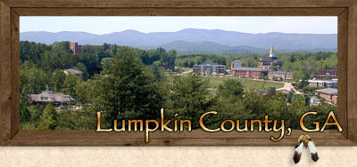 Dalonega in Lumpkin County Georgia