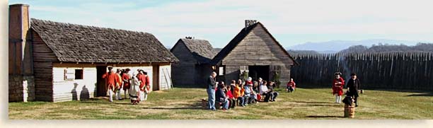 Congregation gathers at Fort Loudoun