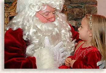 Santa Claus at The Grove Park Inn, Asheville, North Carolina