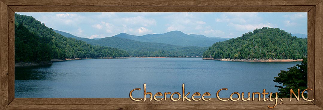 Lake Hiawassee in Cherokee County NC