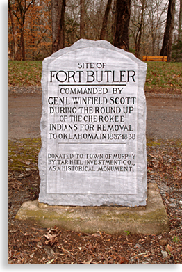 Fort Butler in Murphy North Carolina