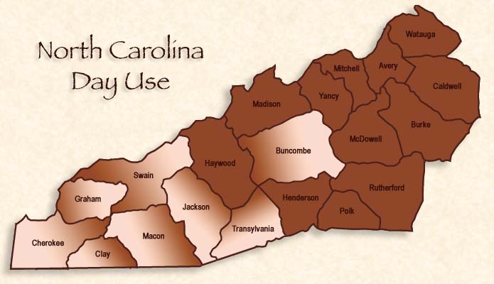North Carolina Day Use and Picnic Areas