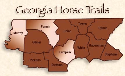 Horseback Riding Trails in the North Georgia Mountains