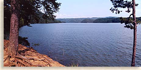 Lake Ocoee in Polk County Tennessee