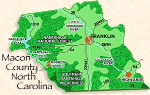Highlands and Franklin North Carolina