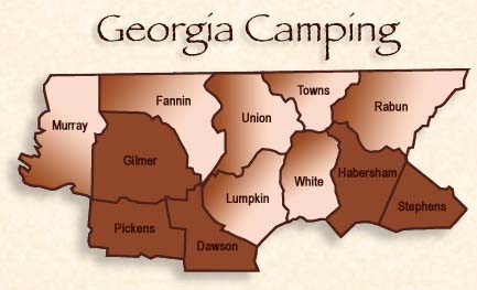 Camping and RV sites in the North Georgia Mountains