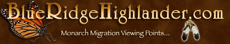 Monarch Migration Viewing Points of Interest