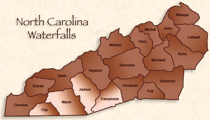 North Carolina Waterfalls