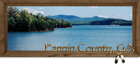 Lodging in Blue Ridge, Dial, Aska Adventure Area, Morganton, McCaysville & Mineral Bluff in Fannin County Georgia 