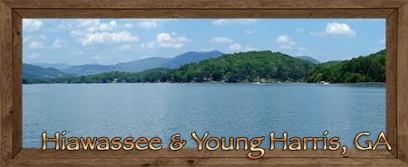 Hiawassee & Young Harris in Towns County Georgia