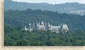 Biltmore House from Inn on Biltmore Estate