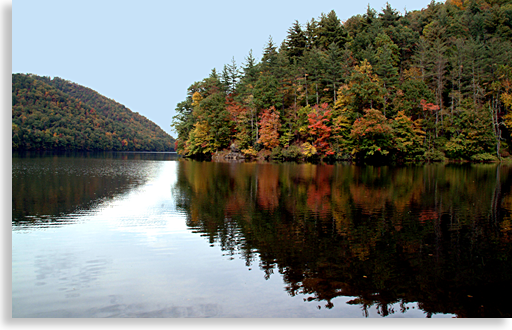 Lake Logan in Haywood County