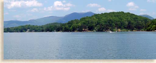 Lake Chatuge in Hiawassee Georgia