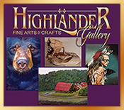 Highlander Gallery in the Historic Brasstown Creamery
