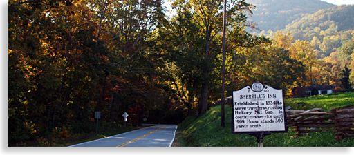 Sherrill Inn along Drovers Trail