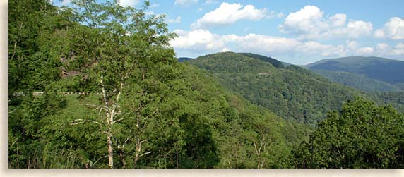 Cherohala Skyway Mountain View