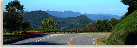 Cherohala Skyway Mountain View