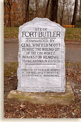 Fort Butler in Murphy North Carolina