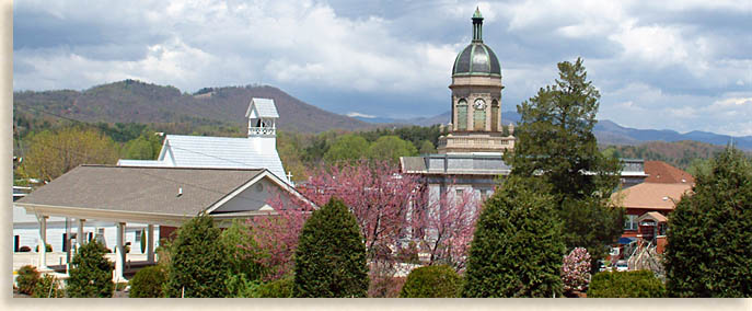 Cherokee County Courthouse Overlook