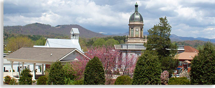 Cherokee County Courthouse Overlook