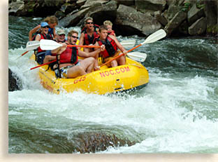 Rafting on the Nantahala