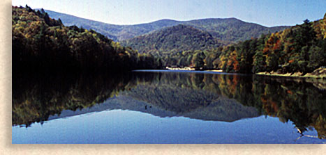 Lake Trahlyta at Vogel State Park