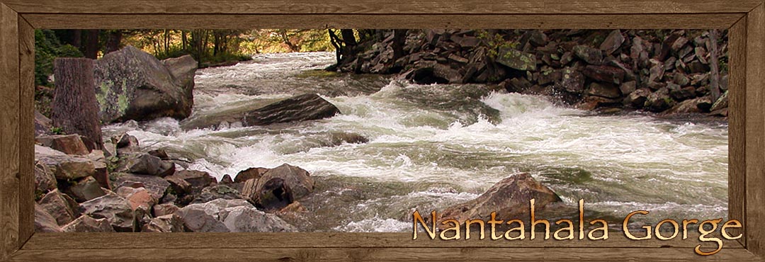 Nantahala Gorge in Western North Carolina