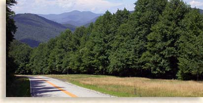 Road to Brasstown Bald