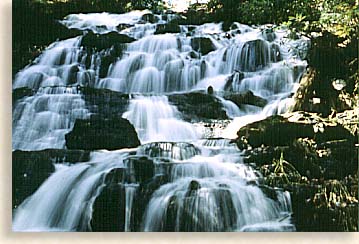 Trahlyta Falls at Vogel State Park North Georgia Mountains