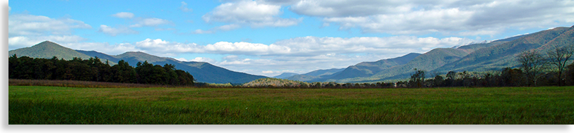 Cades Cover in the Smoky Mountains