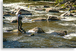 fly fishing in the smoky mountains