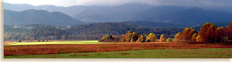 Cades Cove in the Smoky Mountains