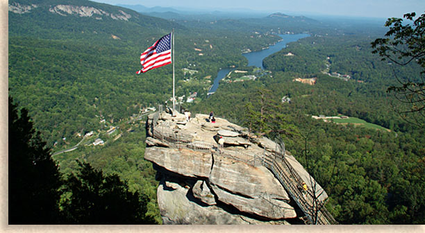 Chimney Rock at Chimney Rock State Park