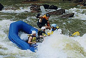 White water rafting