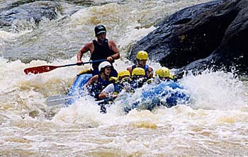 White water rafting