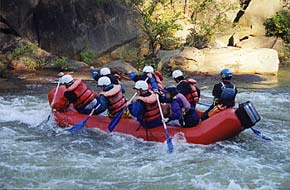 White water rafting