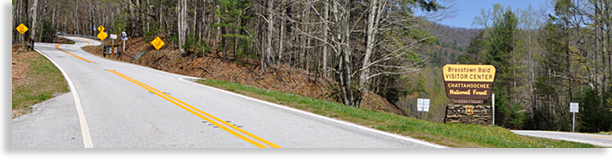 Brasstown Bald Entrance for Scenic Drives