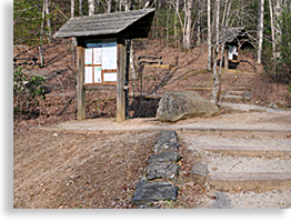 Appalachian Trail at Dicks Creek Gap