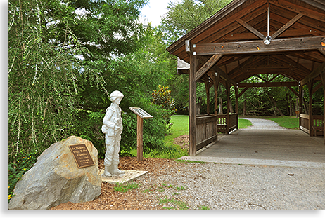 Gardens and walking trails