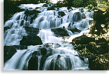 Trahlyta Falls at Vogel State Park North Georgia Mountains